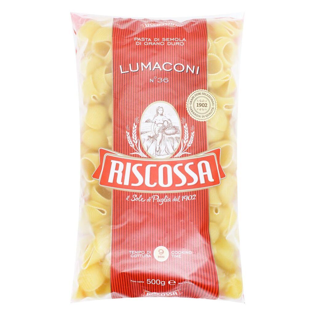 Lumaconi Pasta No 36 Riscossa, 500gr