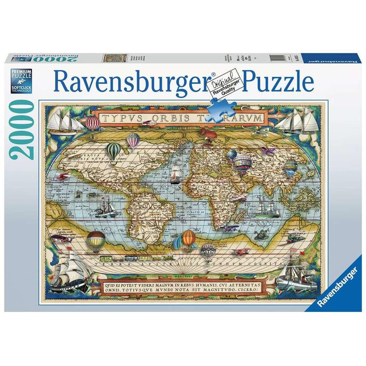 Ravensburger Puzzle Put oko sveta, 2000 delova