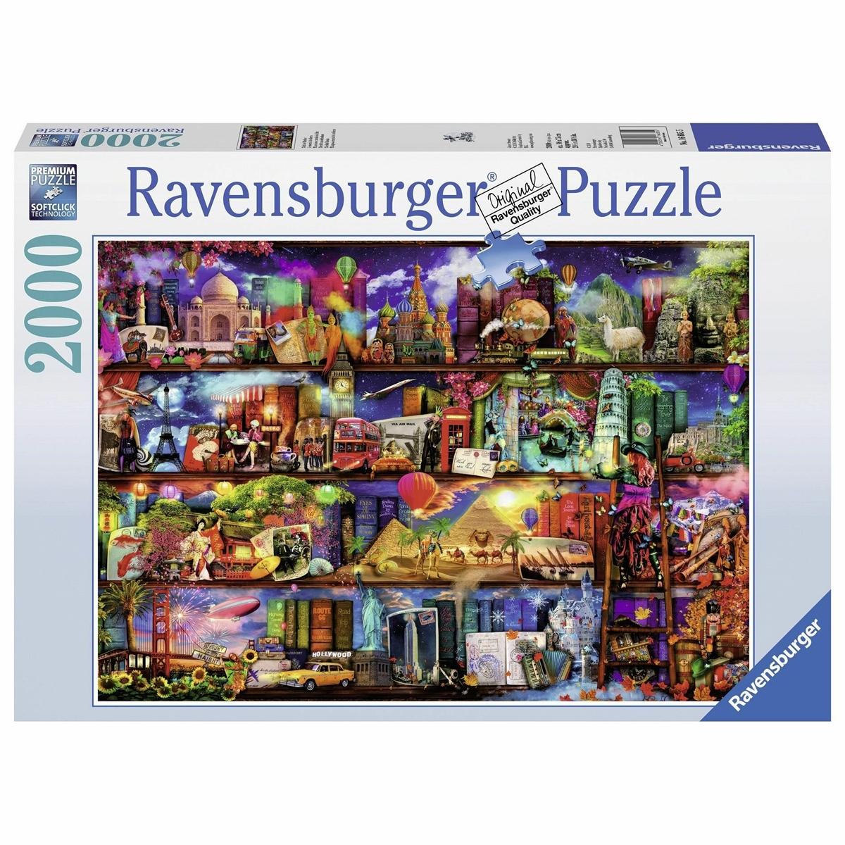 Ravensburger Puzzle Svet knjiga, 2000 delova