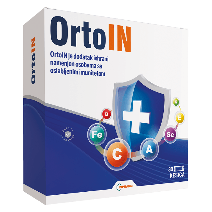 Inpharm Ortoin Kesice za imunitet i prehladu, 30 komada