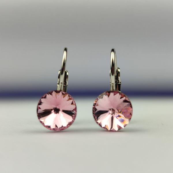 Alp Crystal Ženske minđuše ER8KL, Roze