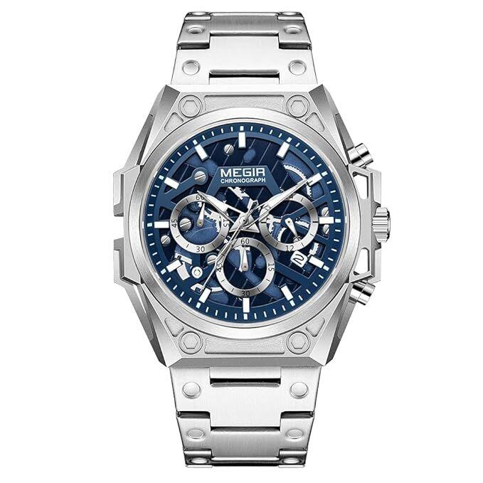 Megir Muški sat 4220, Srebrni