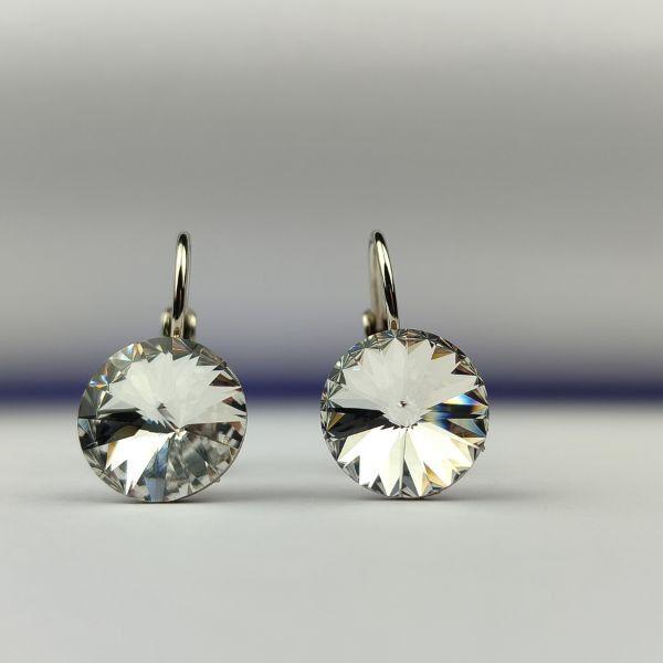 Alp Crystal Ženske minđuše ER10KLP, Srebrne boje