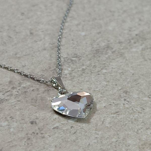 Alp Crystal Ženska ogrlica PH14FLP, Srebrne boje