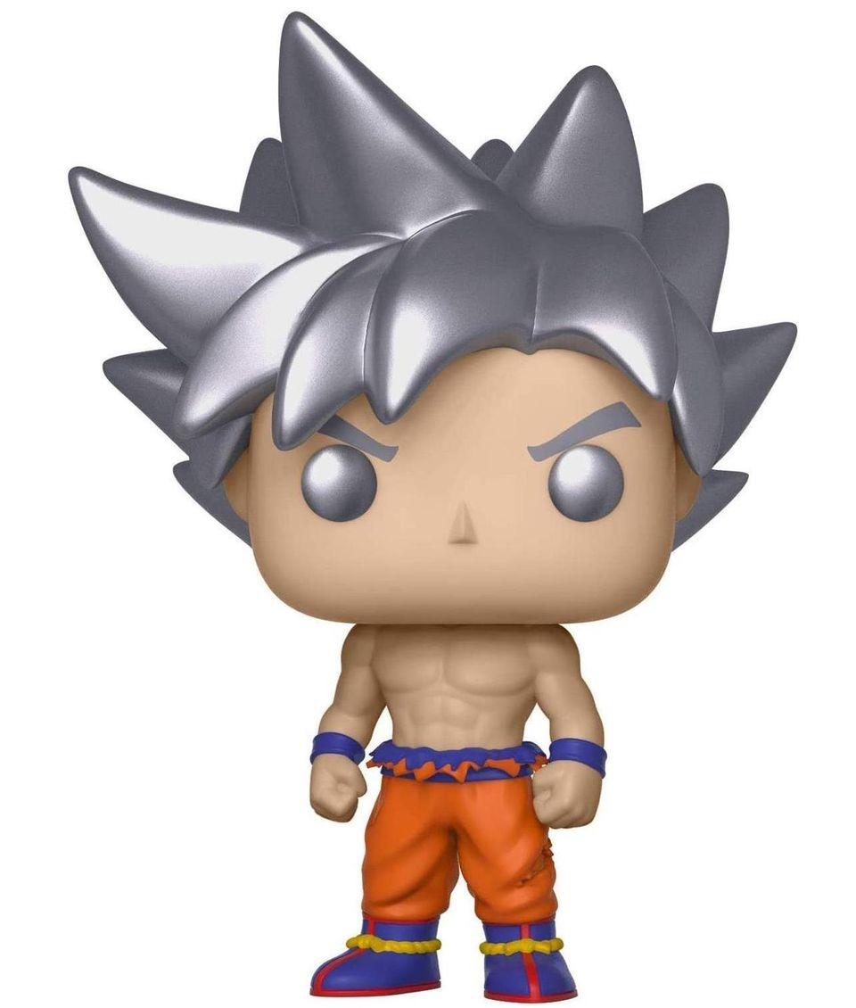 Bobble Figure Dragonball Pop! - Goku (Ultra Instinkt) - Srebro