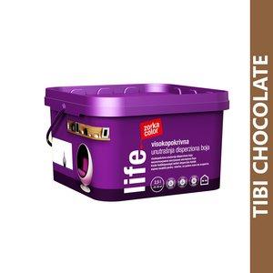 ZORKA Life akrilna boja za zidove, 2.5l, Tibi chocolate