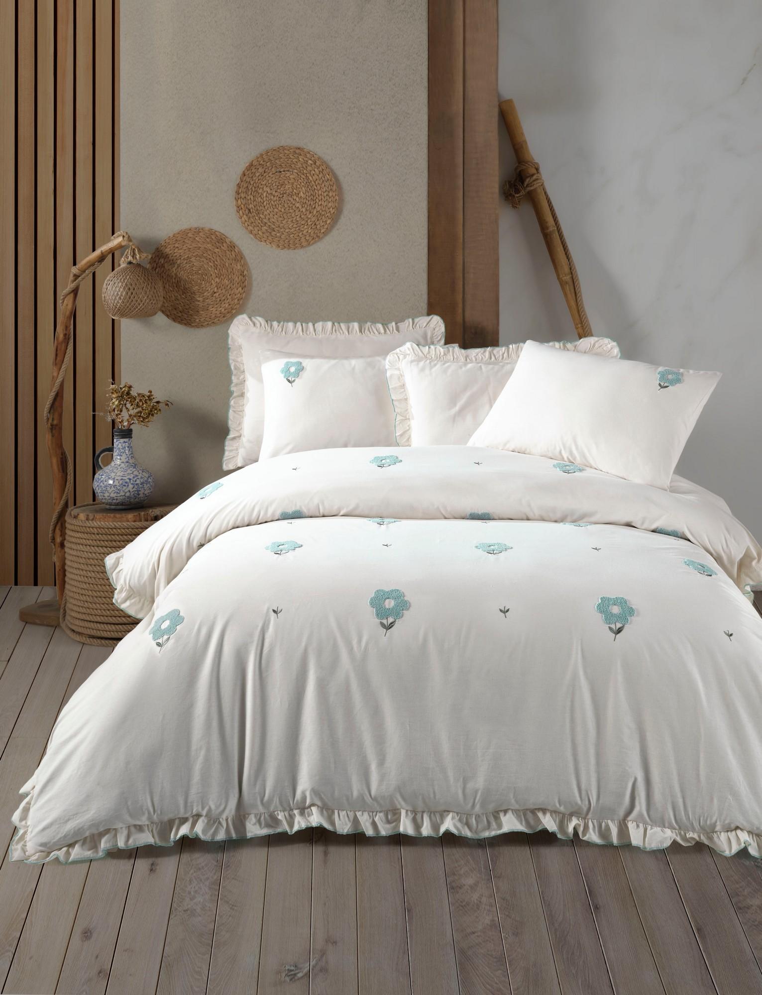 L'essentiel Maison Komplet posteljina za francuski ležaj Mint