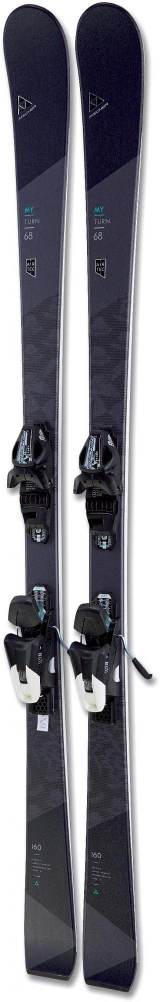 FISCHER Set Skija My Turn 68 Slr2 Women i Vez Rs9 Gw Brake 78, Sive