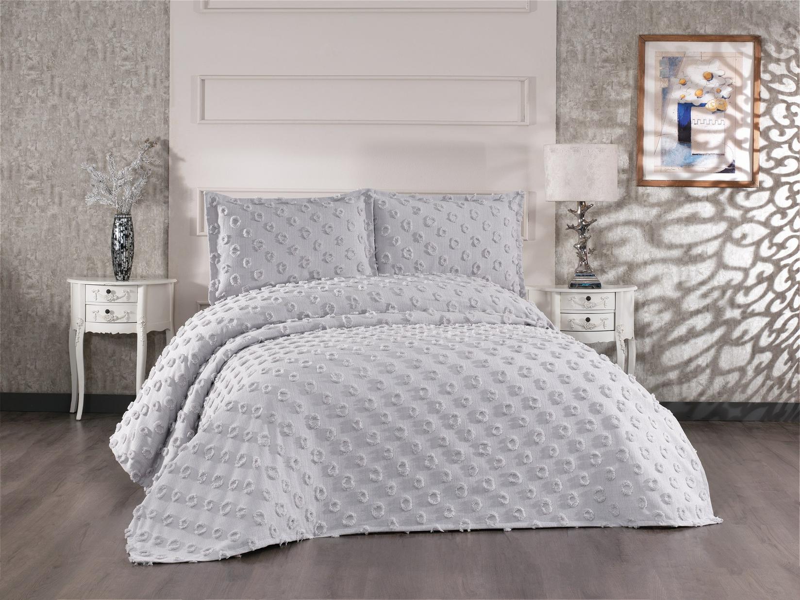 L'essentiel Maison Komplet posteljina za francuski ležaj Siva