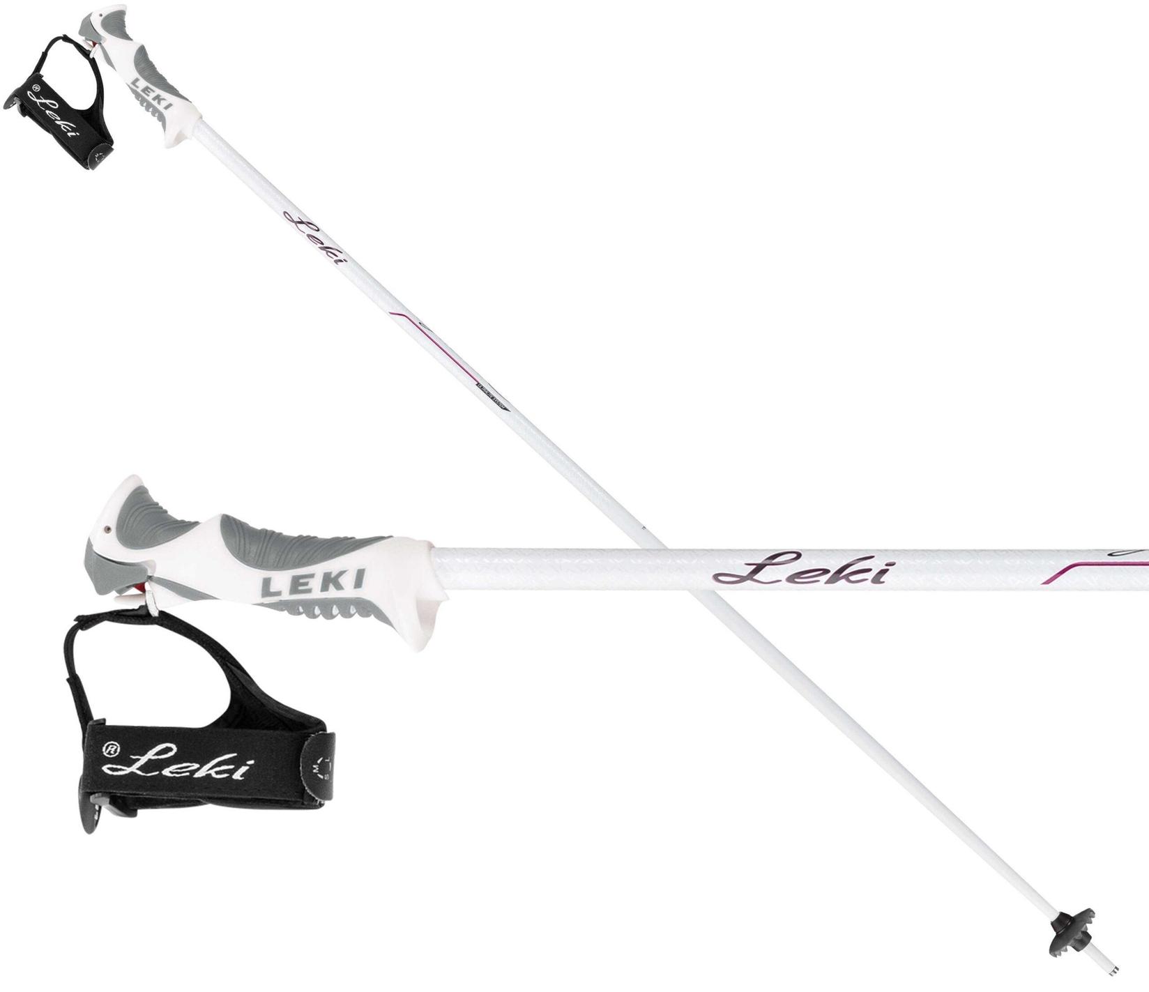 LEKI Ski štapovi GIULIA S, Beli