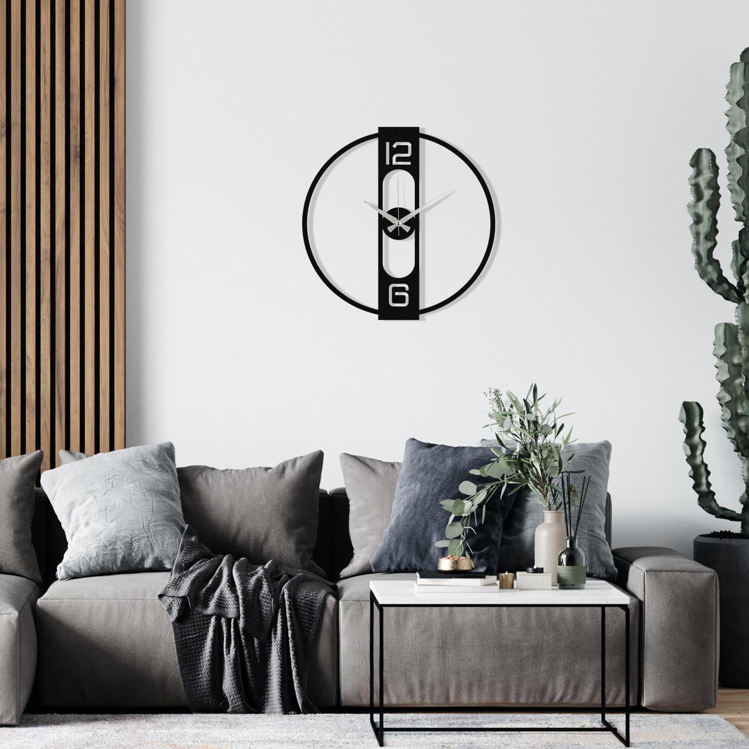 Wallity Zidni sat 48x48cm Crni