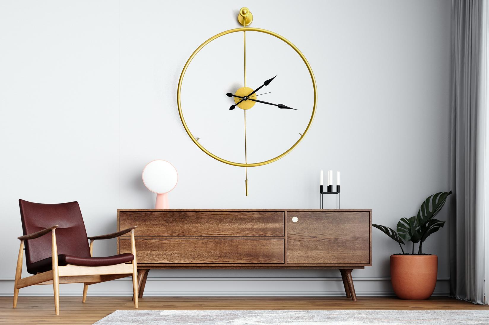 Wallity Zidni sat 58x80x7cm Zlatni