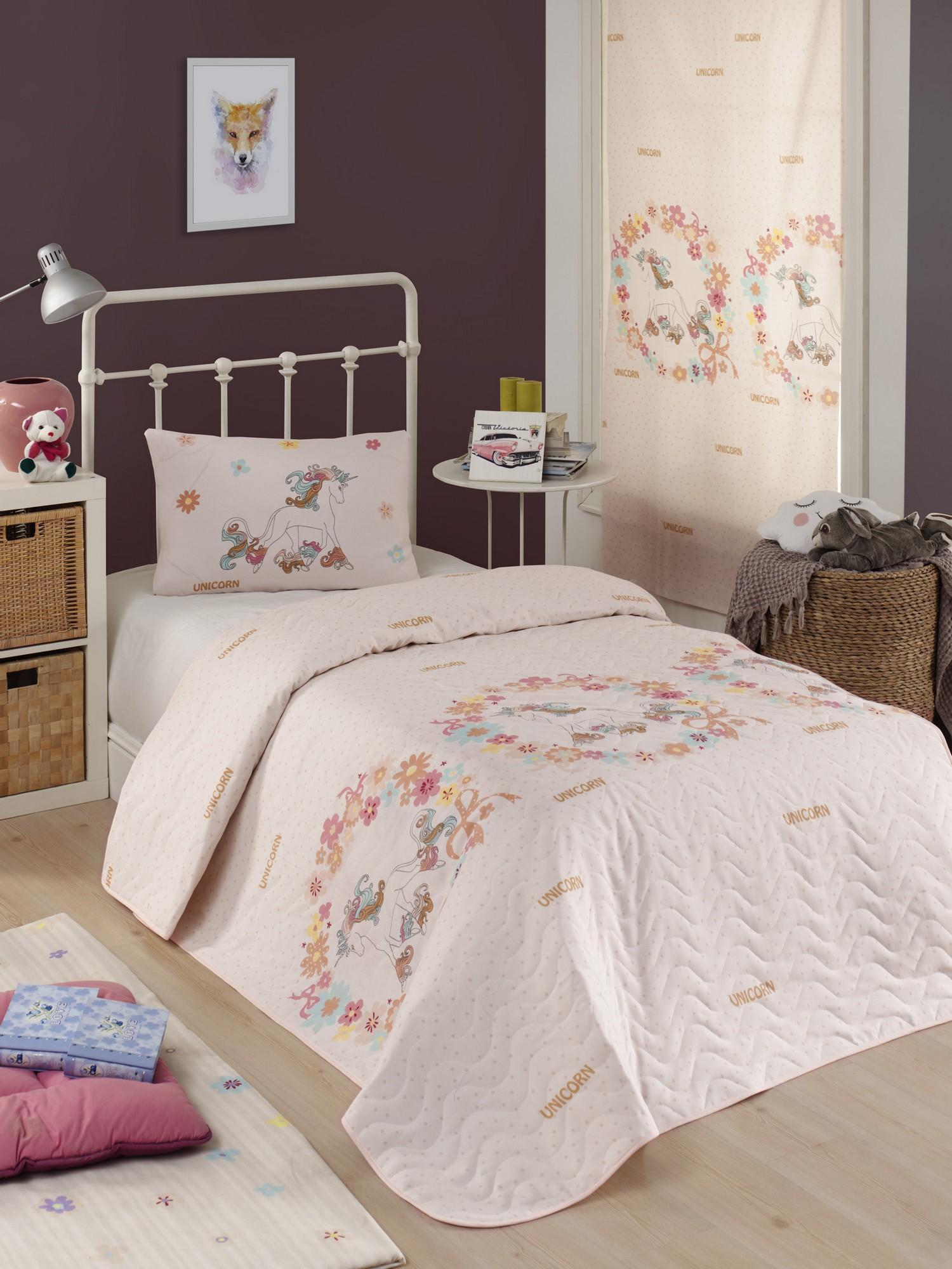 L'essentiel Maison Dečija komplet posteljina Roze-Bež