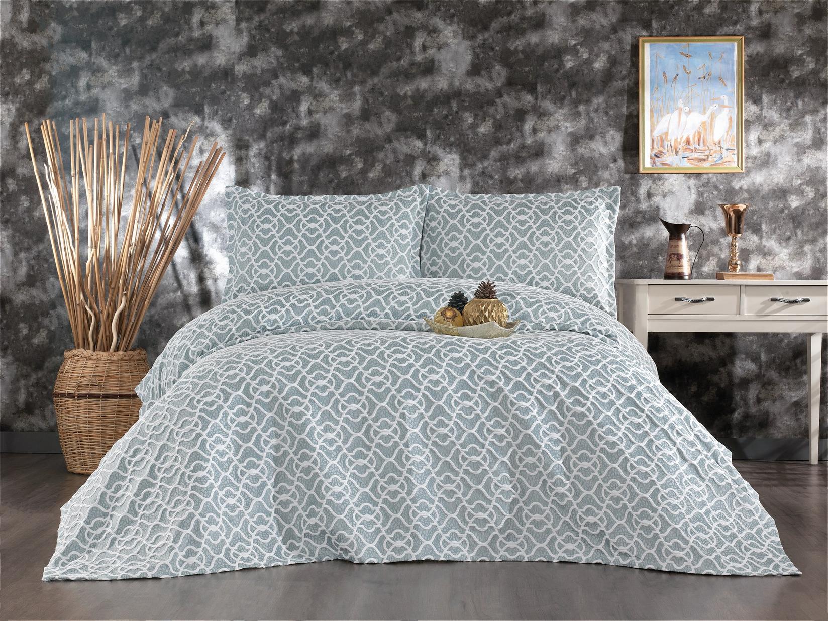 L'essentiel Maison Komplet posteljina za francuski ležaj Siva