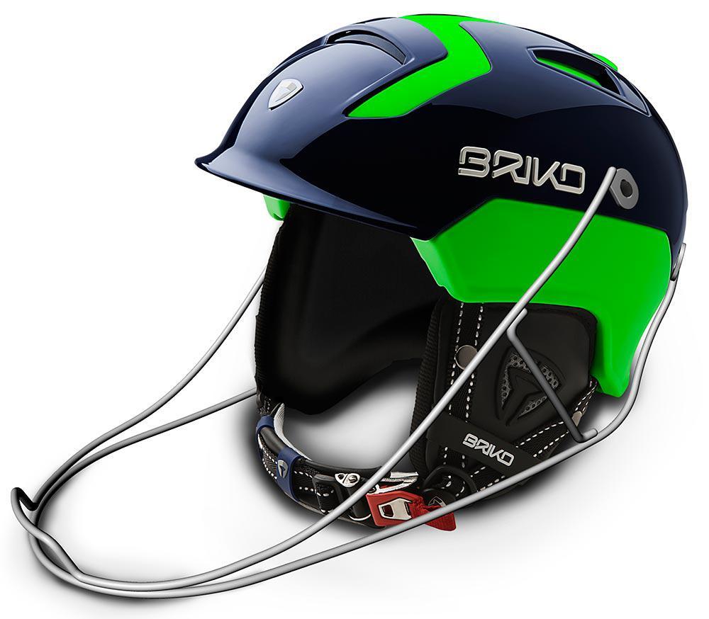 BRIKO Skijaška kaciga ETNA SLALOM, Teget - zelena