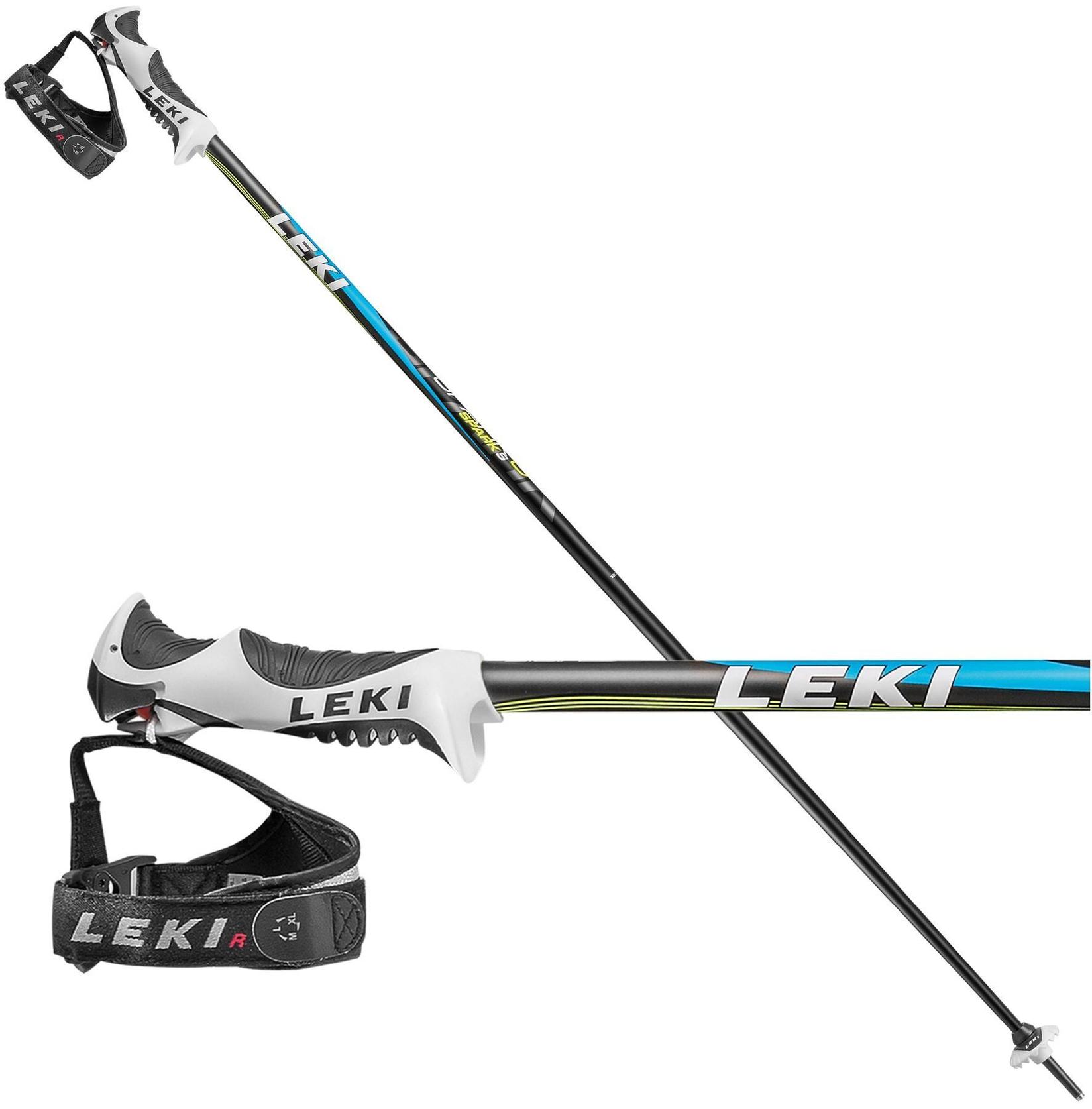 LEKI Ski štapovi SPARK S, Crno - beli