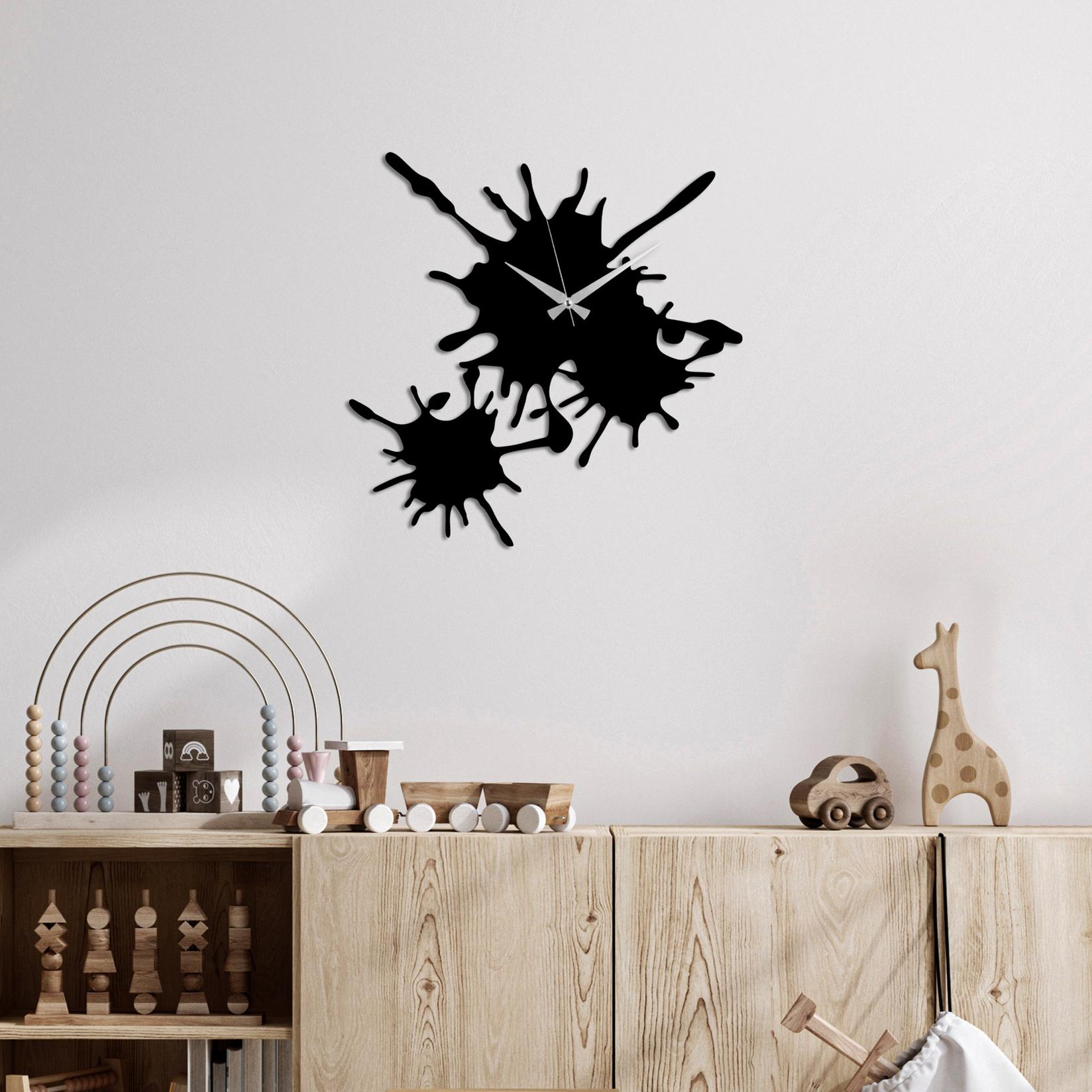 Wallity Zidni sat 49x49cm Crni