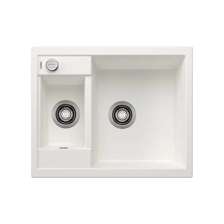 BLANCO Sudopera Metra 6, 615x500x200mm, Sa podizačem čepa, Bela