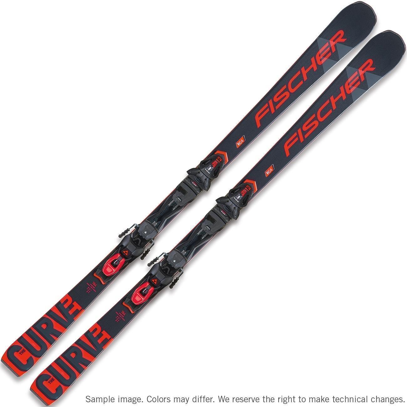 FISCHER Set Skije The Curv Dti Allride i Vez Rs11, Crne