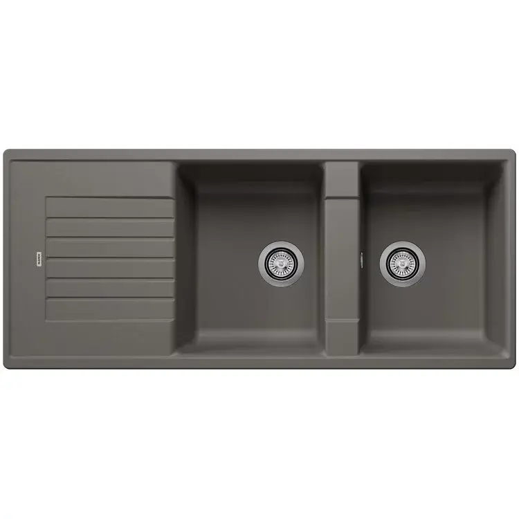 BLANCO Sudopera Zia 8 S, 1160x500x190mm, Tamnosiva