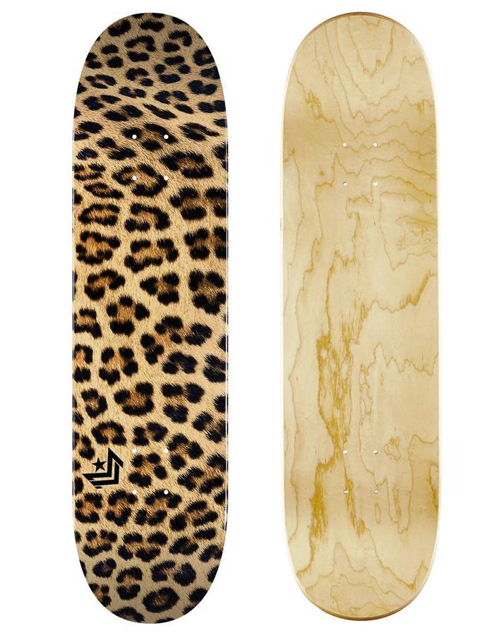 AMBASSADORS Daska za skejt MINI LOGO LEOPARD FUR 7.50, Bež