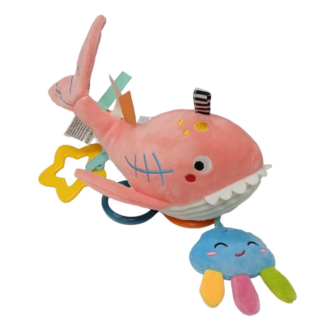 SUNNOZY Muzička igračka za bebe Kit, 0+m, Roze