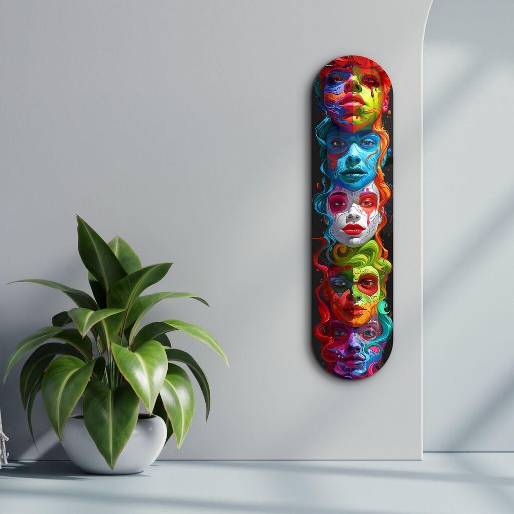 Wallity Zidna dekoracija 226SNG1101, 20x80cm, Šarena