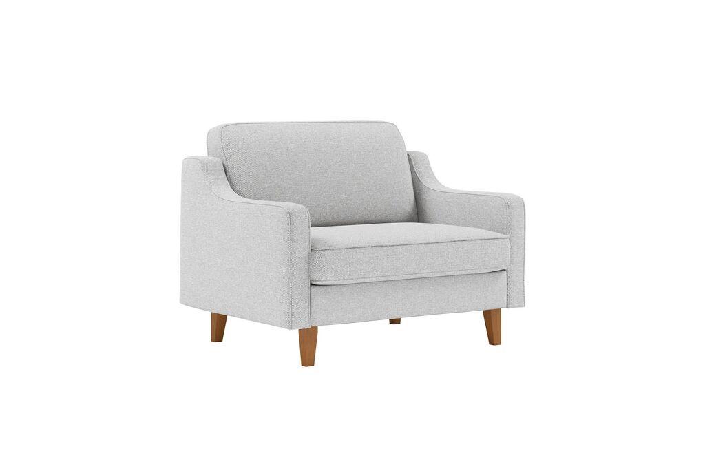 Atelier del Sofa Fotelja Robin Loveseat, Prljavo bela