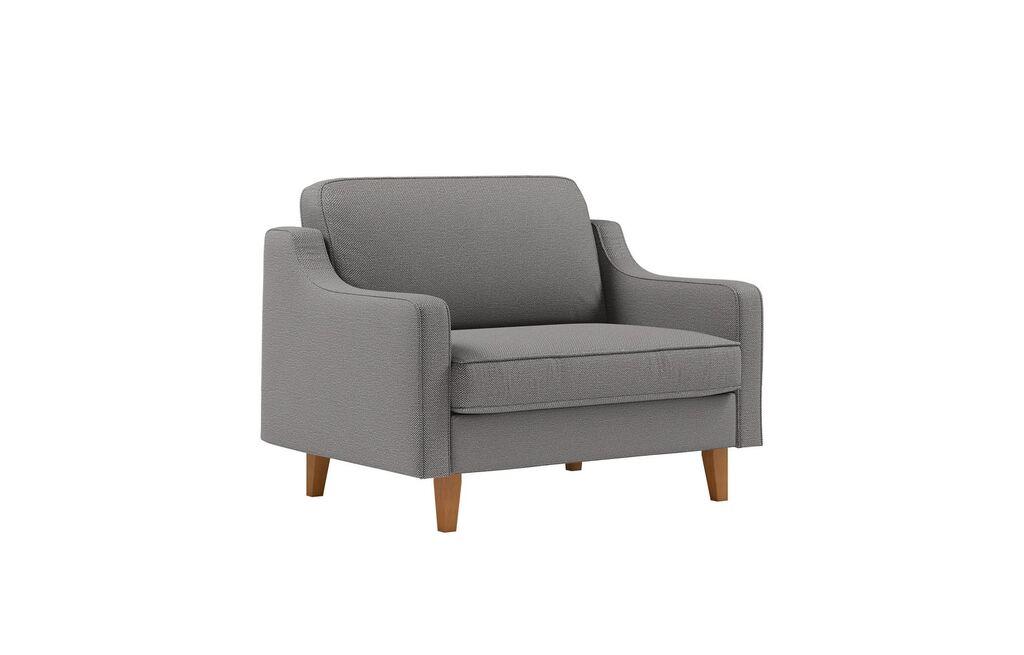 Atelier del Sofa Fotelja Robin Loveseat, Siva