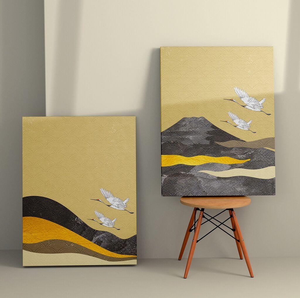 Wallity Zidna dekoracija 2KNV4244, 70 x 100cm, 2 komada