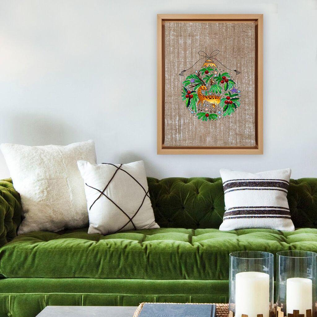 Wallity Zidna dekoracija NLJ800912, 36 x 46 cm, Šarena