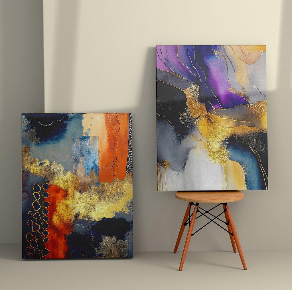 Wallity Zidna dekoracija 2KNV4366, 70 x 100cm, 2 komada
