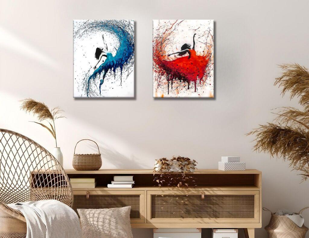 Wallity Zidna dekoracija IDC14, 30x40 cm, 2 Komada