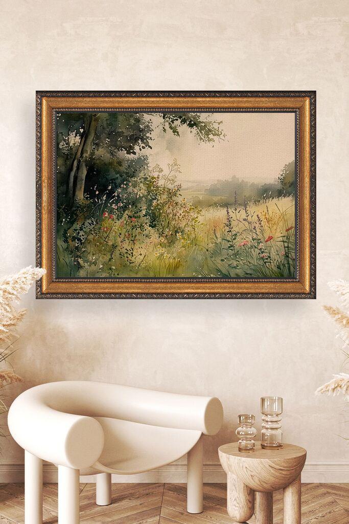 Wallity Zidna dekoracija ATCRCVCNVSMDL67, 40 x 60 cm, Šarena