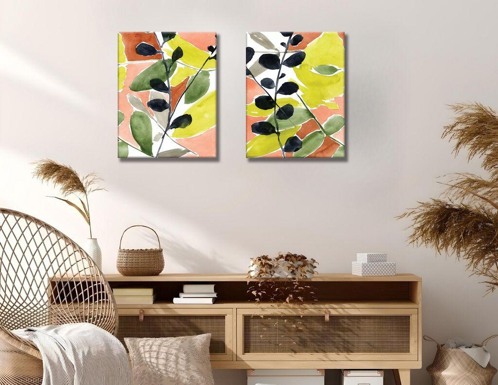 Wallity Zidna dekoracija IDC10, 30x40 cm, 2 Komada