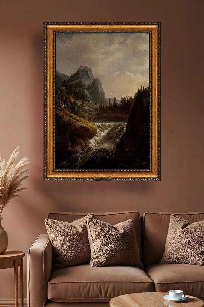 Wallity Zidna dekoracija ATCRCVCNVSMDL18, 70 x 100 cm, Šarena