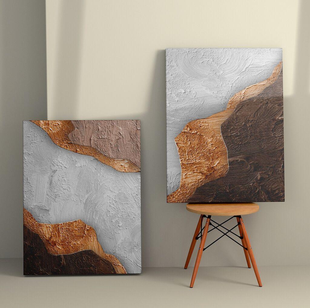 Wallity Zidna dekoracija 2KNV4365, 50 x 70cm, 2 komada