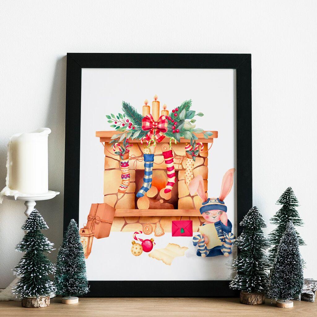 Wallity Zidna dekoracija SC18582, 24 x 29 cm, Šarena