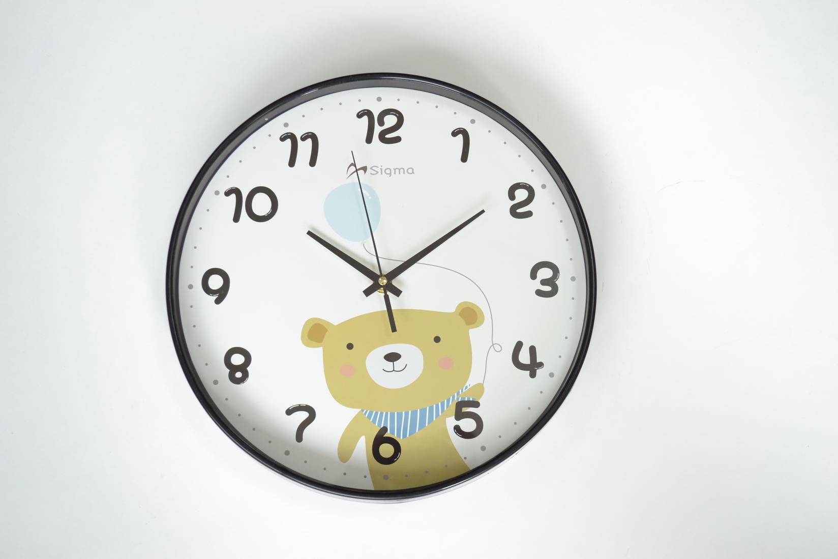 Sigma Zidni sat HS-1203-BR, 31 cm, Beli