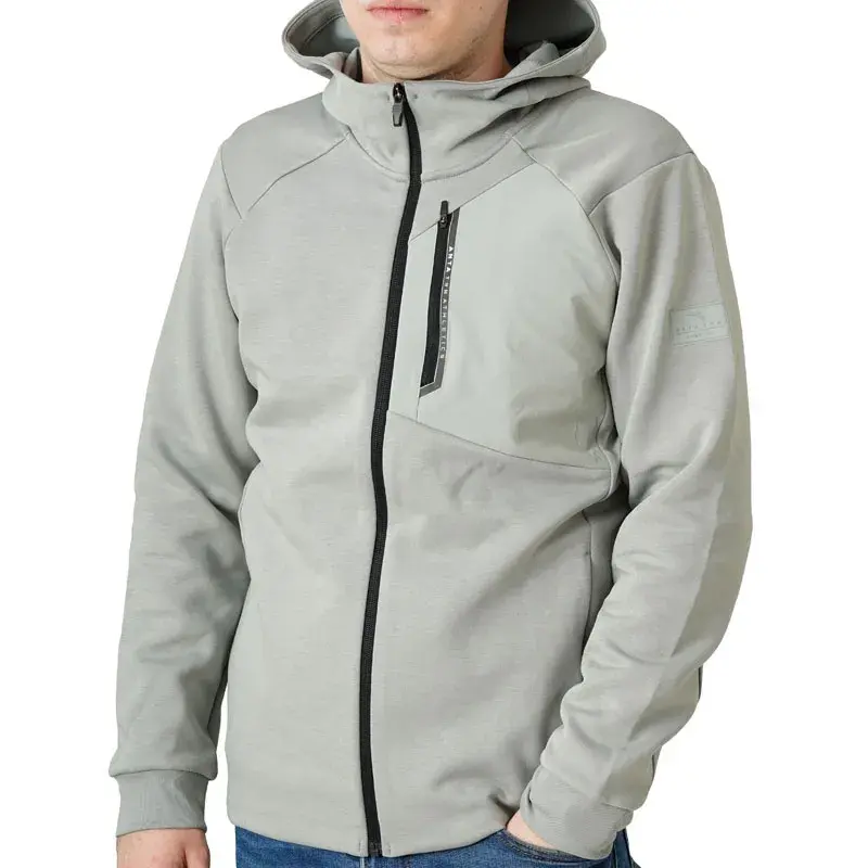 Anta Muški duks sa rajsferšlusom Knit Track Top, Sivi