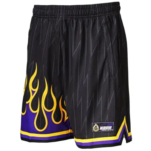 361 Degrees Muški šorts Sorts Knit Match, Crni