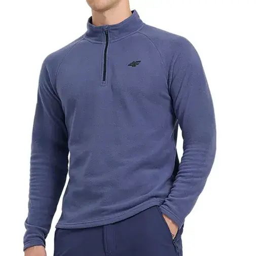 4F Muški duks Fleece M065, Plavi