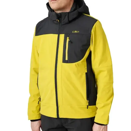 CMP Muška zip jakna Hood, Žuta