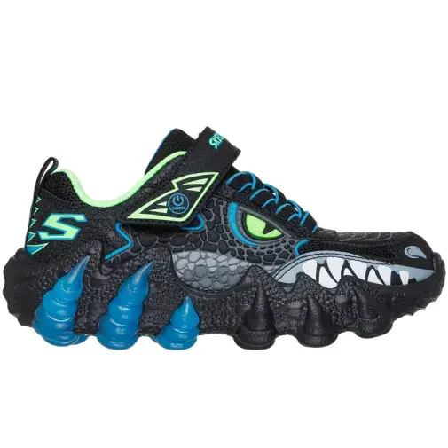 Skechers Patike za dečake Skech-O-Saurus Lights 2.0, Crne