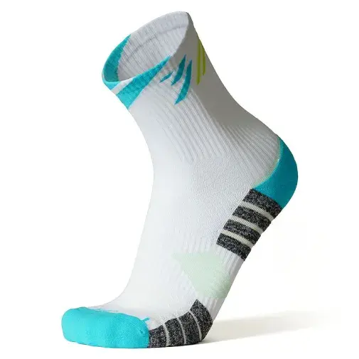 361 Degrees Čarape Pro Running, Bele