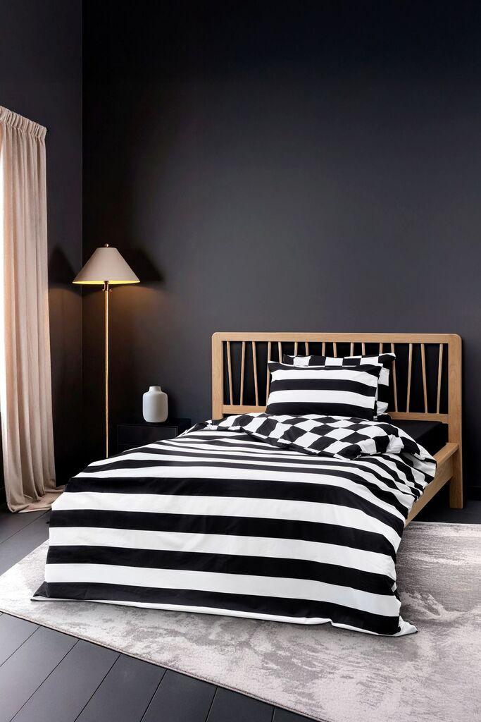 L'essentiel Maison Set posteljina Code, 160 x 220 cm, Crna