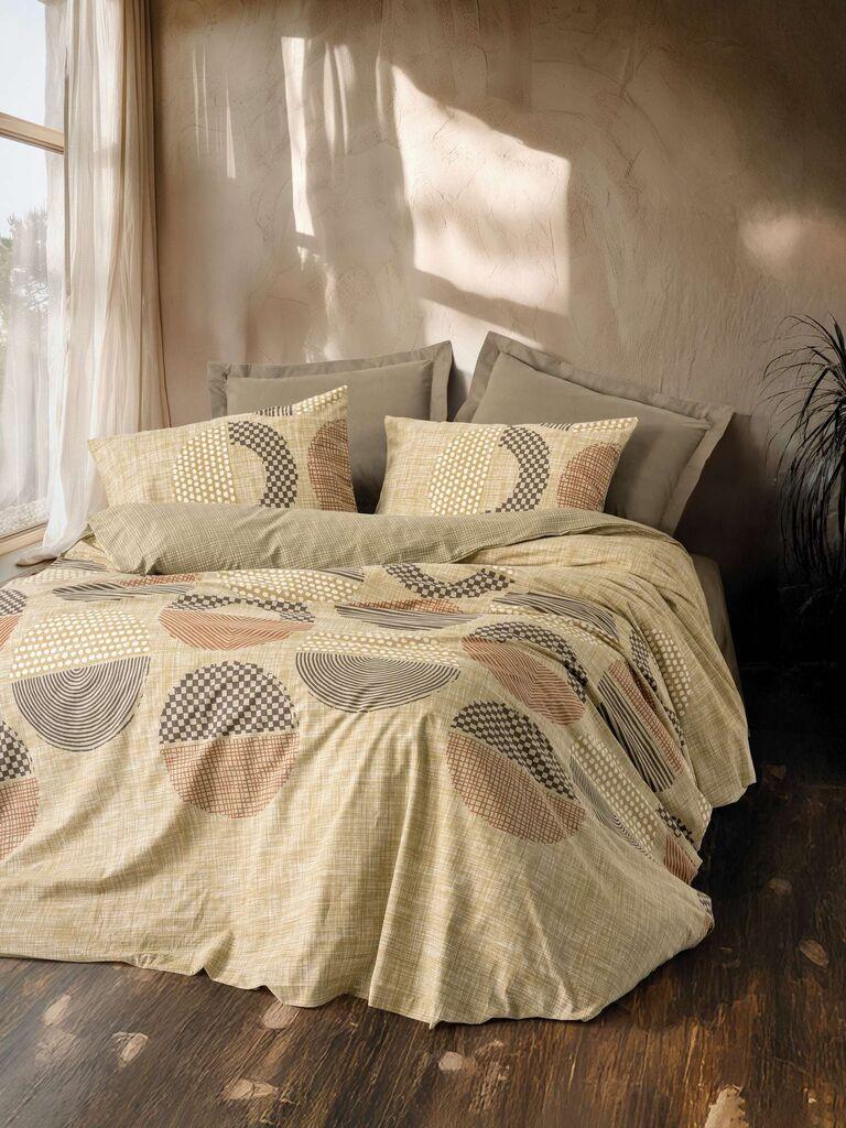 L'essentiel Maison Set posteljina Moona, 200 x 220 cm, Braon