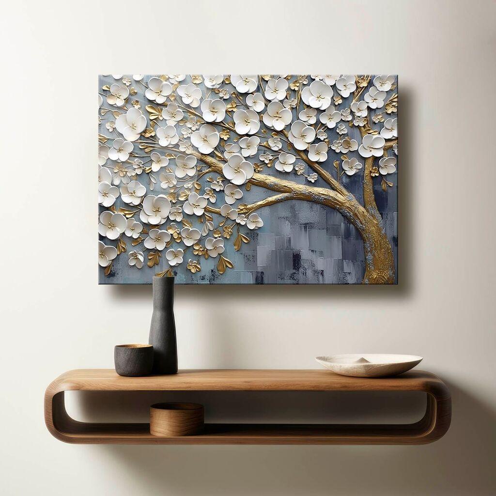 Wallity Dekorativna slika na kaljenom staklu Camtbl-040, 60 x 90 cm, Šarena