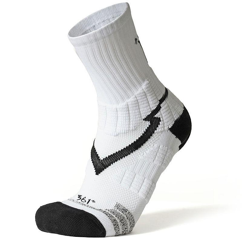 361 Degrees Čarape Pro Basketall Long Socks-Jokic, Bele