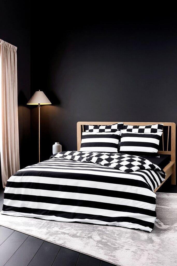 L'essentiel Maison Set posteljina Code, 200 x 220 cm, Crna